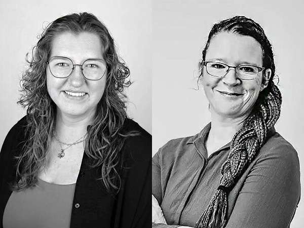 Lara Bakac (links) und Silvia Langen-Kramer (rechts)